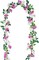 2 Pcs Artificial Flowers Garland for 0utdoors Faux Gardenia Garland